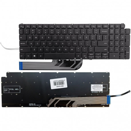 Keyboard - Dell Vostro 3501, 3505, Inspiron 5598, 5584, 5502 Backlit US Black