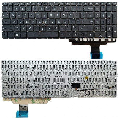 Keyboard - HP EliteBook 850 G8 Notebook Keyboard US Layout Black