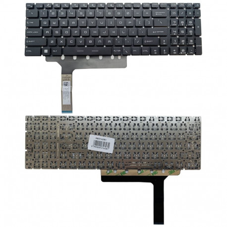 Keyboard - MSI GP76 GS76 GE76 US Layout Black