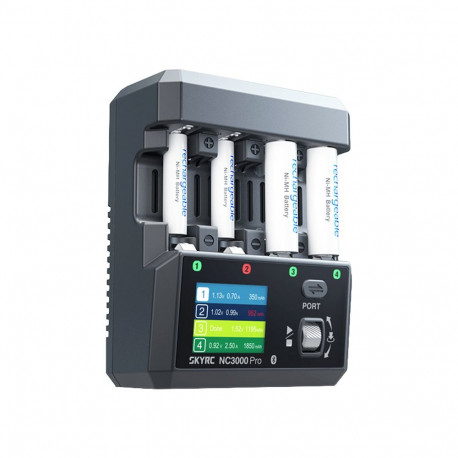 Battery Charger - SkyRC NC3000 Pro Charger (NiMH/NiCd, 4 slots, 3000 mA, Bluetooth)