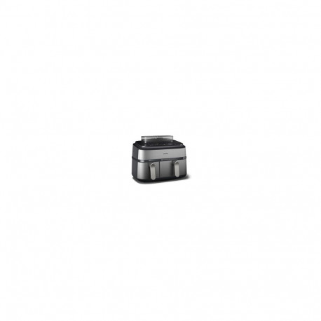 Philips Dual Basket Airfryer  NA555/00 5000 series  Power 2750 W  Capacity 9 L  RapidAir Plus  Silve