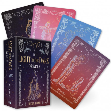 Oracle Cards - The Light in the Dark Oracle 44 Illustrated Cards And Guidebook