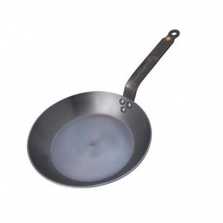 Cookware - De Buyer Iron Induction Frying Pan Mineral B 24cm, 1.27L, 1.39kg