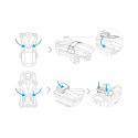 Drone Accessory - PGYTech Mavic Air 2 Propeller Strap Set