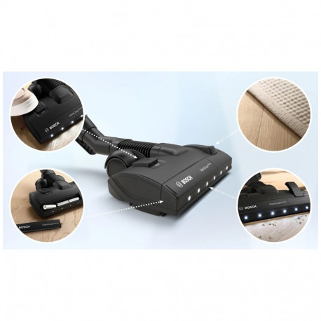 Vacuum Cleaner - Bosch Serie 6 ProSilence BGB6SIL0L 700W, 4L Dust Bag, HEPA Filter