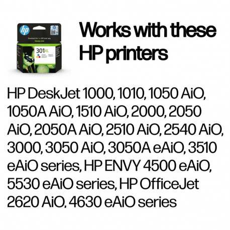 "HP Tinte 301XL CH564EE Color (Cyan/Magenta/Gelb)"