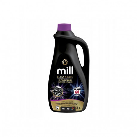 Laundry Detergent - MILL Washing Gel for Black and Dark 3L, 60 Washes