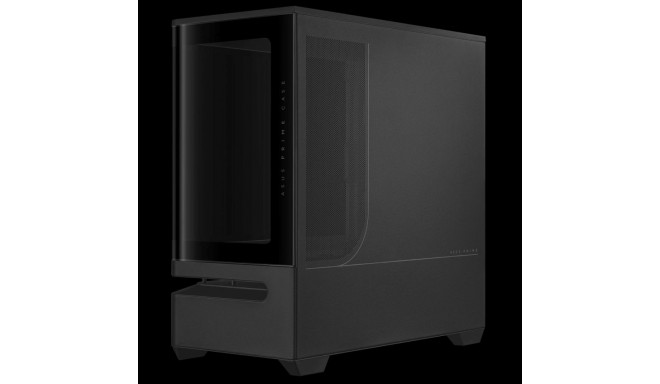 Computer Case - ASUS PRIME AP202 TG ARGB Micro ATX Mini-ITX USB Type-C Black