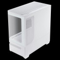 Computer Case - ASUS PRIME AP202 TG ARGB Midi Tower Micro ATX White