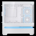 Computer Case - ASUS PRIME AP202 TG ARGB Midi Tower Micro ATX White
