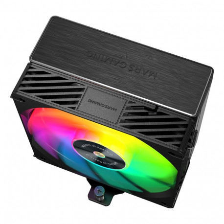 CPU Cooler - Mars Gaming MCPUX5ARGB 12cm Air Cooler 78 CFM Black