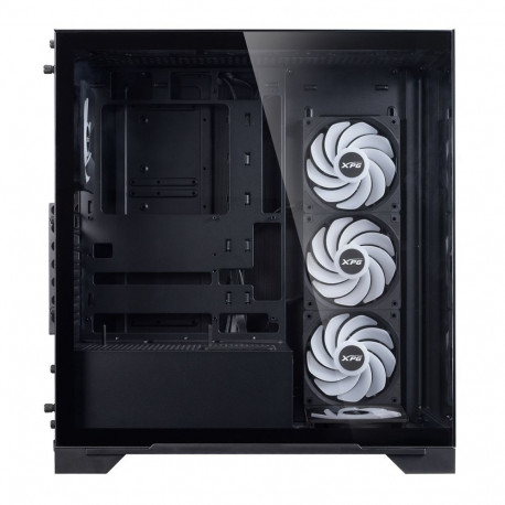 Computer Case - XPG Invader Midi Tower Black XPG Invader X BTF Mid-Tower Case with RGB Fans - Black