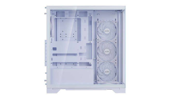 Computer Case - XPG Invader Midi Tower White XPG Invader X BTF Mid-Tower Case with RGB, White