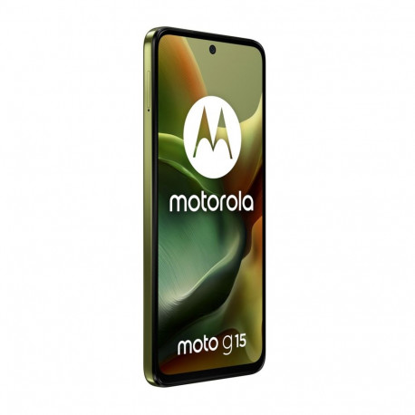 Mobile Phone - Motorola Moto G15, 6.72" Dual SIM, 8GB RAM, 256GB, 5200mAh, Green