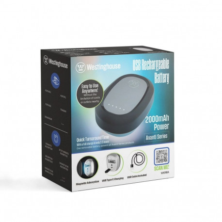 Battery - Westinghouse Avanti WKRBA USB Rechargeable 2Ah
