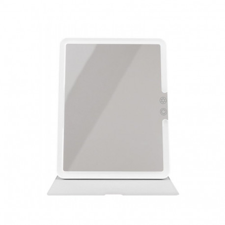 Makeup Mirror - Humanas HS-ML02 Portable LED Lighting, USB-C Charging, White