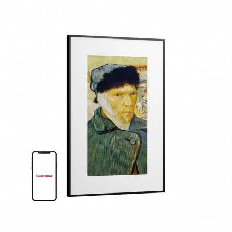 Digital Art Frame - SwitchBot AI Art Frame 31.5" E Ink Display, App Control