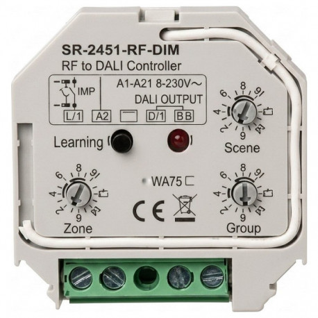 Synergy 21 LED Serie EOS 07 DALI kontroller DT8 RGB-W mitmetsooniline