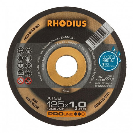 RHOD lõikekettad 204621 XT 38 125x1,0x22,23