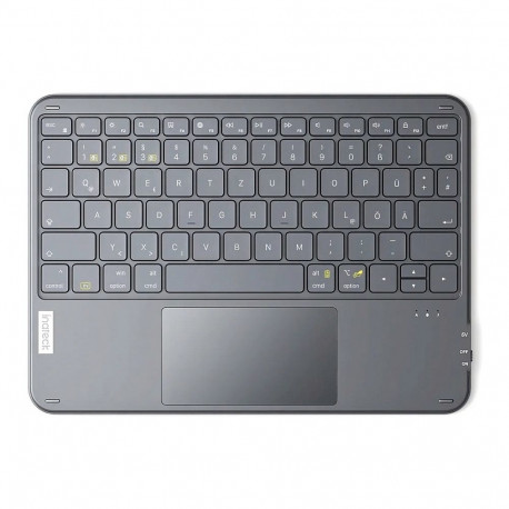 "inateck Keyboard Tablet QWERTZ gray"