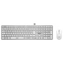 "MSI FORGE K210 Combo White DE Keyboard-Maus Combo, wireless"