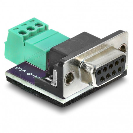 "D-Sub 9 Pin Buchse zu 3 Pin Terminalblock Adapter für CAN / LIN Bus"