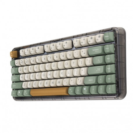 ASUS juhtmevaba klaviatuur KD201 Jelly75, piimvalge