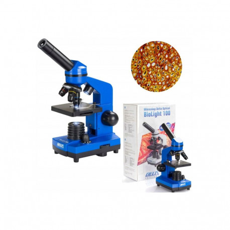 Delta Optical mikroskoop BioLight 100, sinine