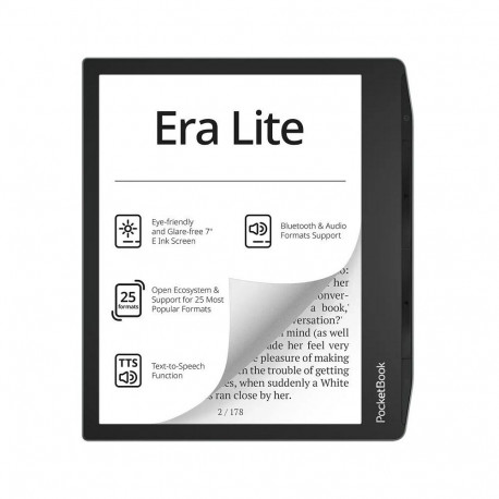 PocketBook e-luger Era Lite 710 7" 16GB Wi-Fi, kiviroheline