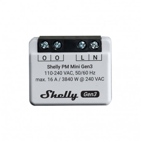 Shelly PM Mini Gen3 Controller, WiFi/Bluetooth