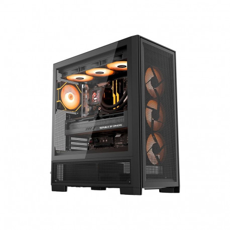 Computer Case - DarkFlash AIRNOVA Big Tower, 10 Fan Support, 395 mm GPU, Black