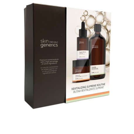 SKIN GENERICS komplekt revitaliseeriv rutiin ülim 3tk