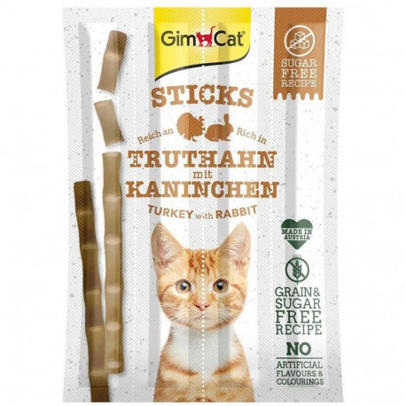 GIMCAT kassipulgad kalkun ja jänes, 4pcs