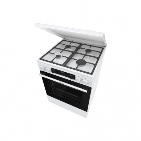 Gorenje GK6C5WF | Cooker | Hob type Gas | Oven type Electric | White | Width 60 cm | Depth 60 cm | G