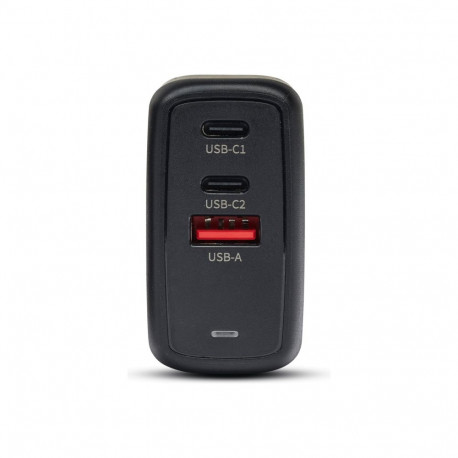 Acer laadija 67W PD GaN 2× USB-C ja 1× USB-A EU-pistik 100W USB-C kaabel jaemüügipakend