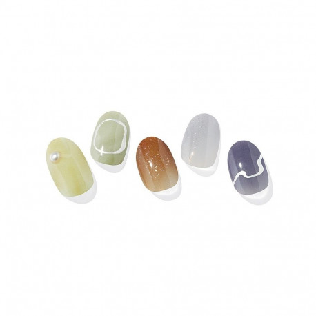 Ohora Semi Cured Gel Nail Strips (N Breezing Day)