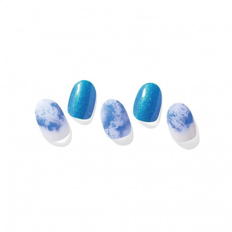 Geellakikleebiste maniküürikomplekt Ohora Semi Cured Gel Nail Strips (N Drift)
