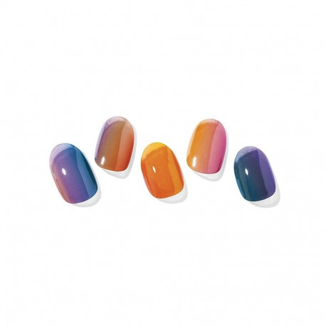 Geellakikleebiste maniküürikomplekt Ohora Semi Cured Gel Nail Strips (N Gradient)