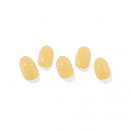 Geellakikleebiste maniküürikomplekt Ohora Semi Cured Gel Nail Strips (N Cream Freesia)