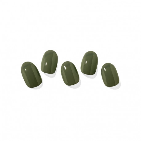 Ohora Semi Cured Gel Nail Strips (N Cream Moss)