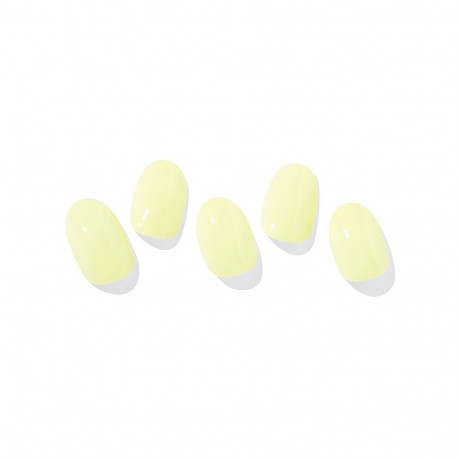 Geellakikleebiste maniküürikomplekt Ohora Semi Cured Gel Nail Strips (N Lemon Sugar)