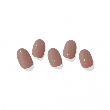 Geellakikleebiste maniküürikomplekt Ohora Semi Cured Gel Nail Strips (N Mauve Pink)