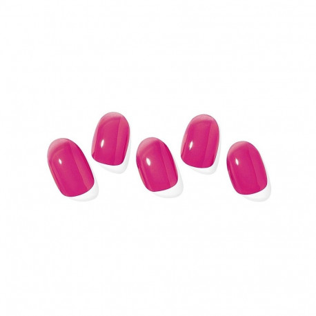 Geellakikleebiste maniküürikomplekt Ohora Semi Cured Gel Nail Strips (N Tint Reddish)