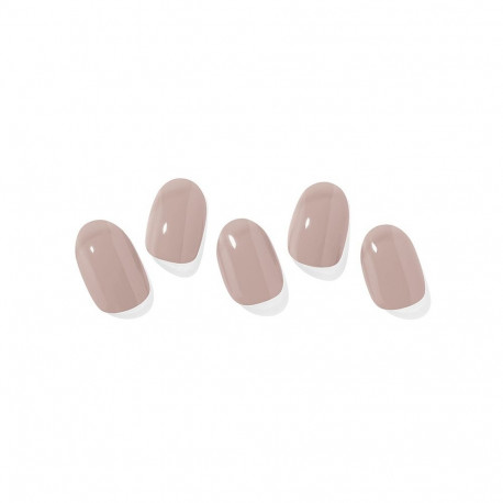 Geellakikleebiste maniküürikomplekt Ohora Semi Cured Gel Nail Strips (N Cream Beige)