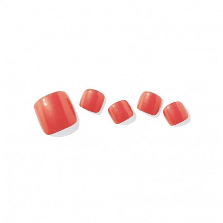 Geellakikleebiste pediküürikomplekt Ohora Semi Cured Gel Pedicure Strips (P Vermeil)