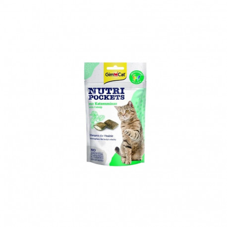 GIMCAT kassimaiused Nutri pockets kassimünt 60g