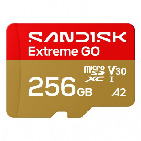 SanDisk mälukaart Extreme GO MicroSDXC UHS-I 256GB