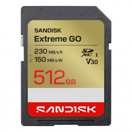 SanDisk mälukaart Extreme GO 512GB SDXC UHS-I