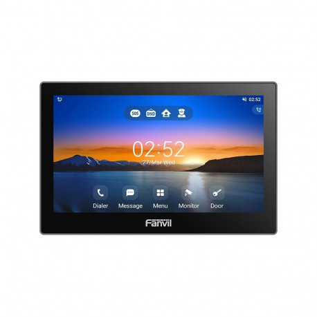 Fanvil videointerfoni süsteem i505W 17.8cm (7"), must