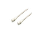 Equip Cat.6A Platinum S/FTP Patch Cable, White, 0.5m , 10pcs/set